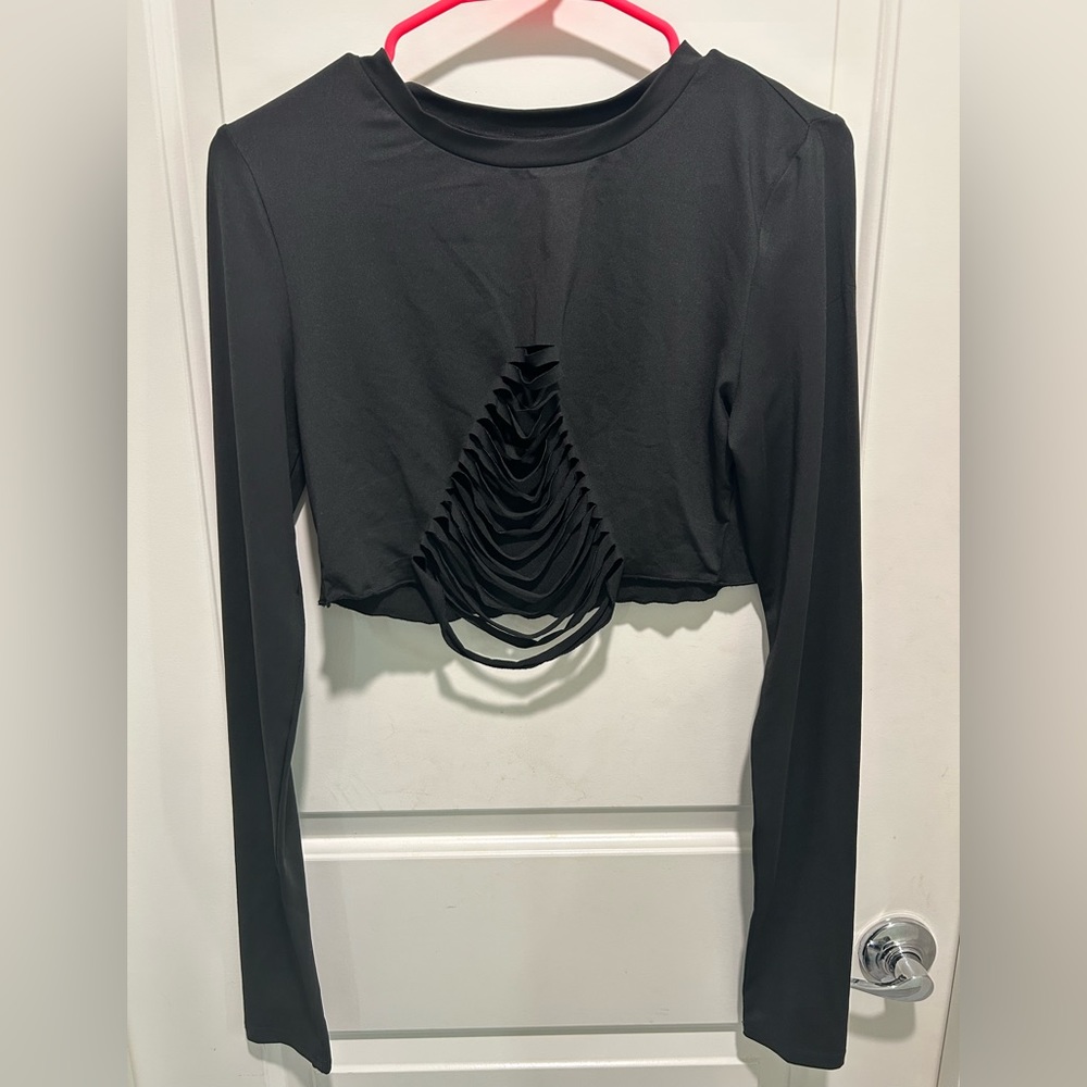 Women’s Long Sleeve Crop Top